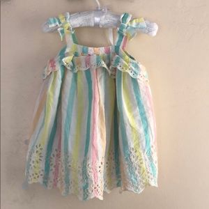 Baby Gap eyelet dress with diaper cover.